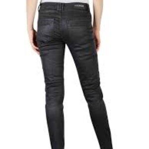 Mos Mosh Alanis Coated Black Jeans Size 32